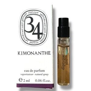 Diptyque Kimonanthe Eau de Parfum – 2 ml / 0.06 fl oz Travel Spray – New in Box